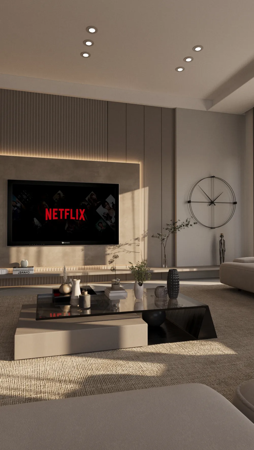 Oturma odası tasarımı,3d görselleştirme hizmeti.
